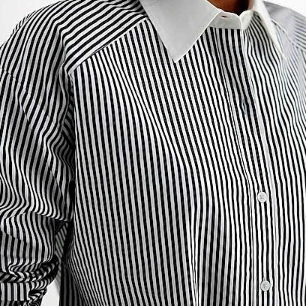 Lafayette Oversized Twofer Button Down Top